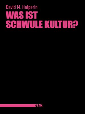 cover image of Was ist schwule Kultur?